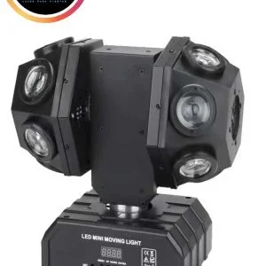 Cabeza móvil Disco Double ball LED 120W