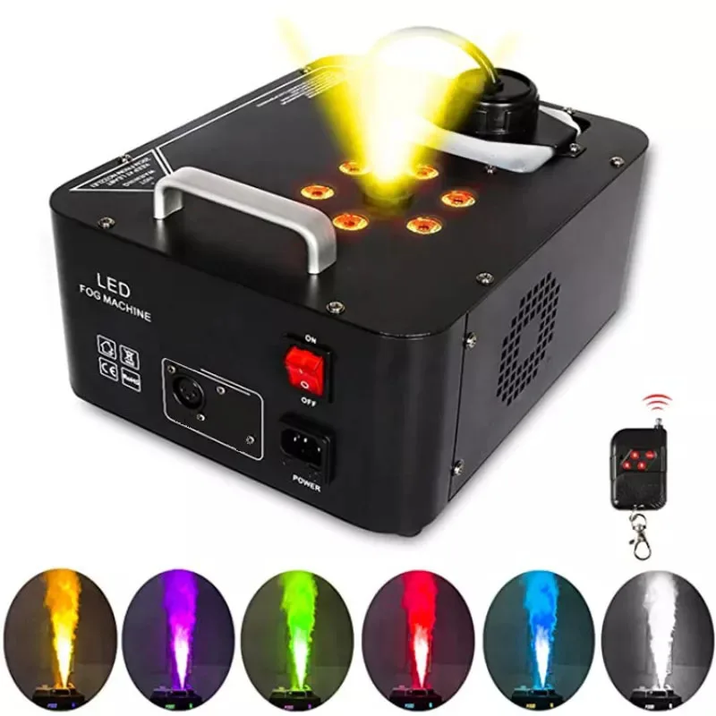 Máquina de humo 1000W para fiestas en quinchos, mejora láser y efectos de luz