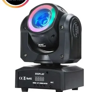 ROBOTIZADO-CABEZAL-MOVIL-LED-BEAM-60W-CON-ARO-LED