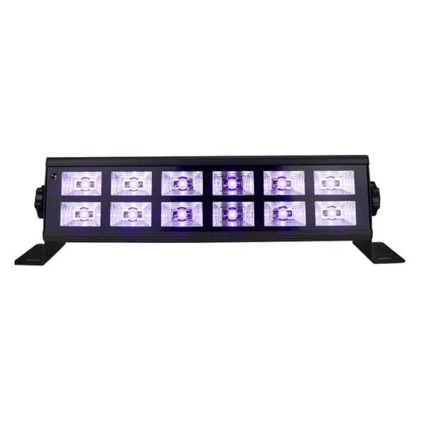 Barra Doble led uv ultravioleta fiesta flúor