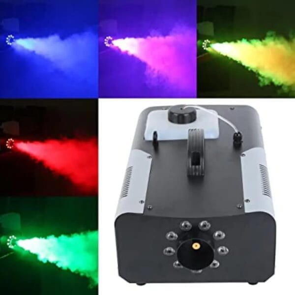 Maquina Generador de humo Artificial con LED 1500W