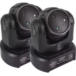 pack de Cabezas Moviles laser RGB