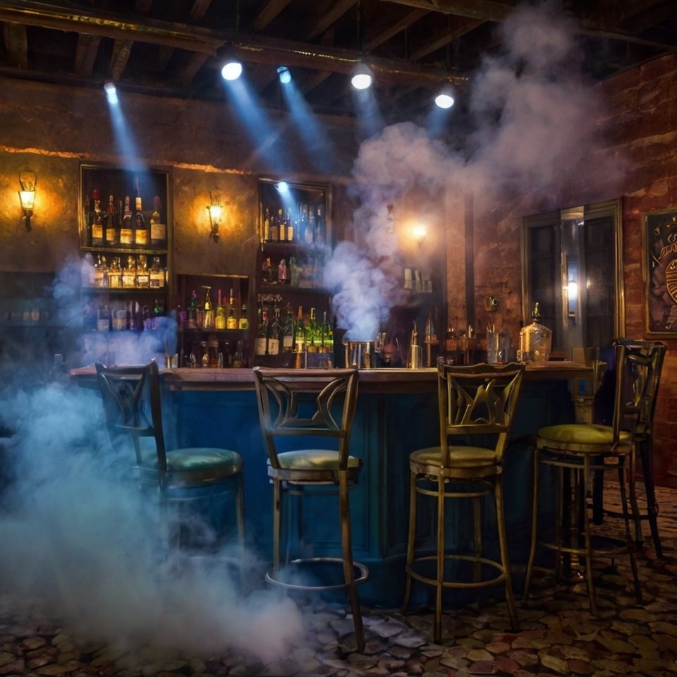maquinas de humo en Bares y Clubes Nocturnos