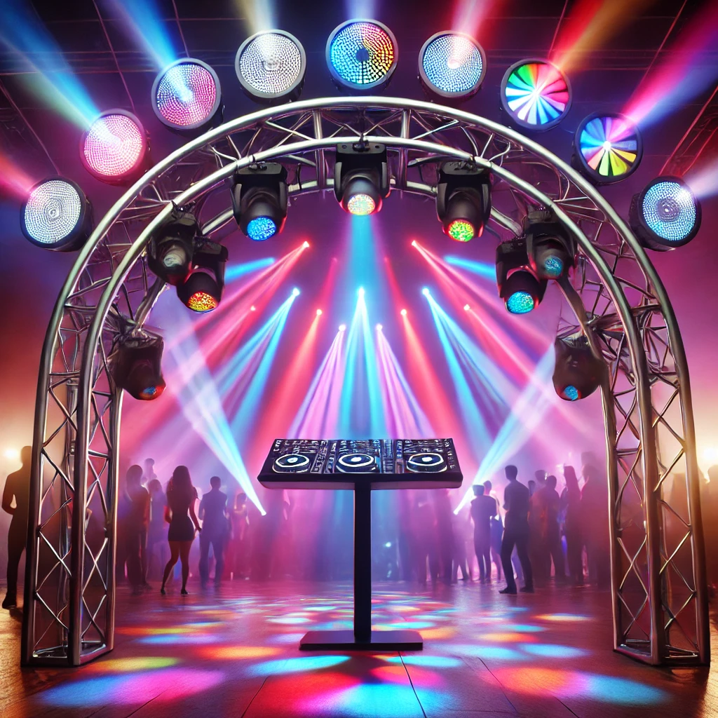 Luces para DJs profesionales, efectos de iluminación LED para eventos y fiestas