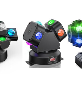 Cabeza móvil multi-beam con luces LED para fiestas, iluminación profesional