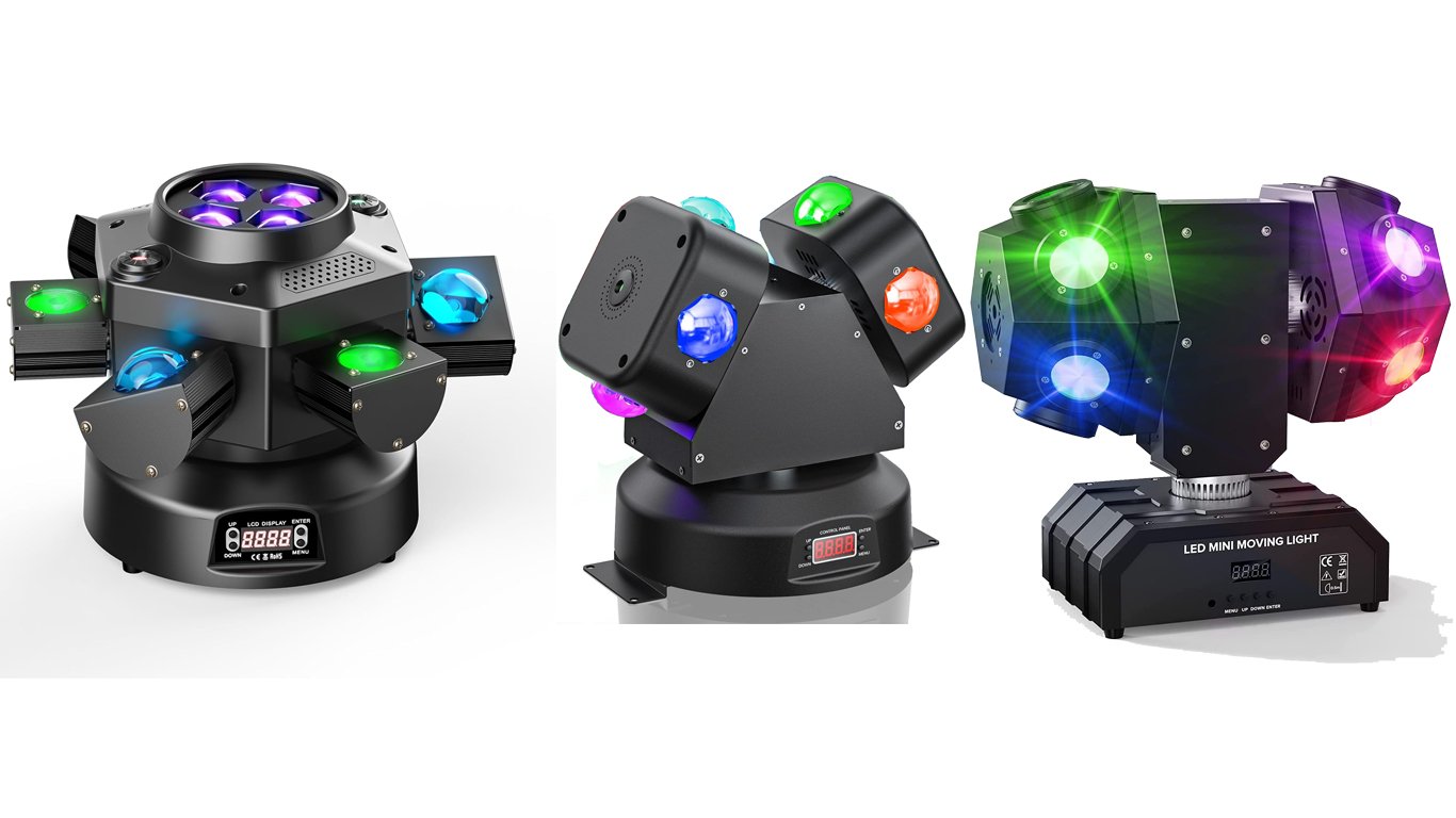 Cabeza móvil multi-beam con luces LED para fiestas, iluminación profesional