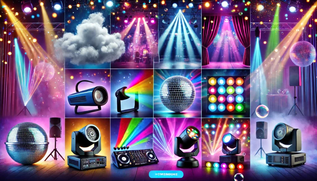 Luces LED para fiestas en casa, discotecas, y eventos - Efectos especiales y colores vibrantes