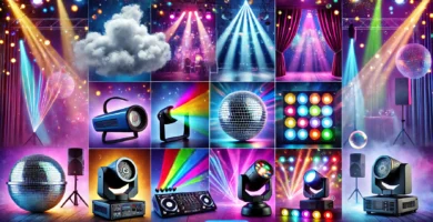 Luces LED para fiestas en casa, discotecas, y eventos - Efectos especiales y colores vibrantes