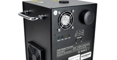 Máquina de chispas 600W para fiestas y eventos