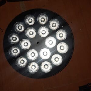 Foco Led para Escenarios 18x10w carcasa Metálica