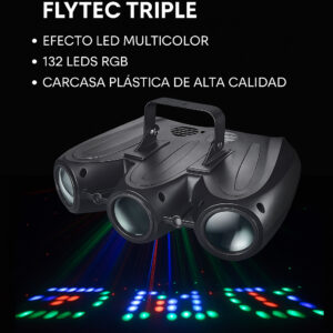 Efecto LED Mon Flower Flytec Triple para DJs y eventos