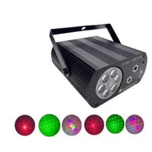 Mini Estrobo LED FlashParty – Luz Estroboscópica para Fiestas en Casa