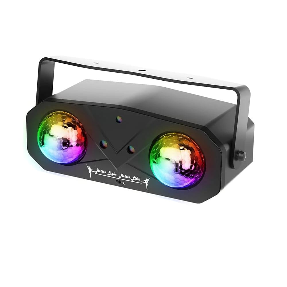 Mini Bola LED SmartParty – Luz Giratoria para Fiestas en Casa