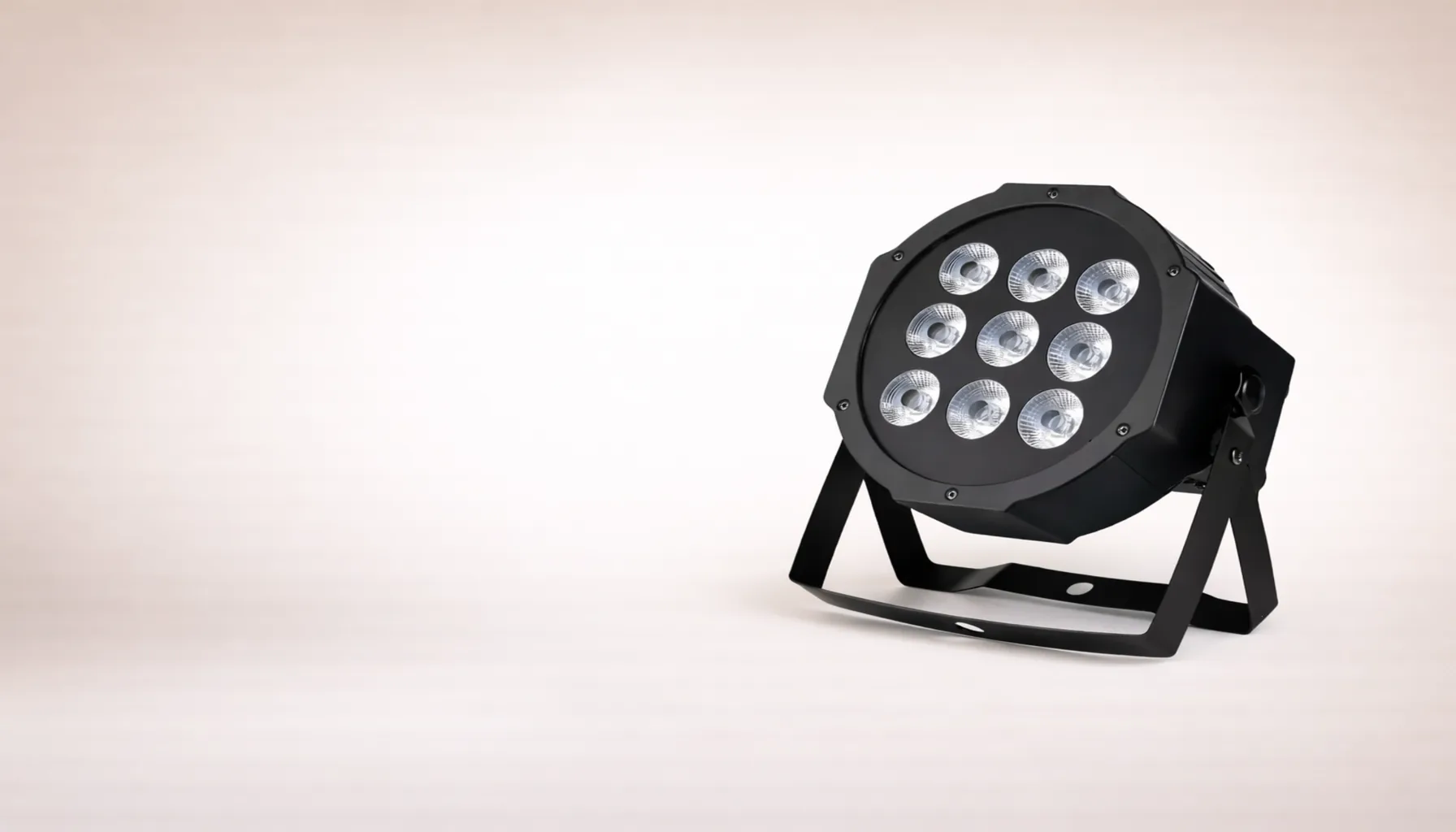 Foco LED PAR 9x10W 90W para fiestas DJs y eventos