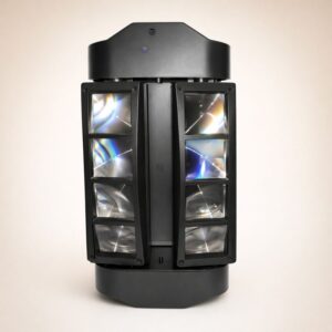 luces mini spider led rgbw tipo araña con efecto beam dmx para fiestas y eventos