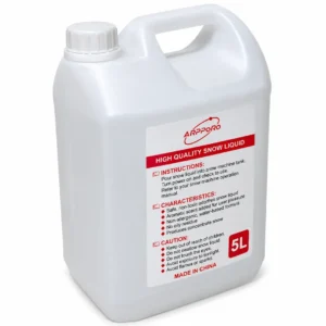 Líquido de nieve artificial 5L para máquinas de nieve profesionales en eventos y fiestas