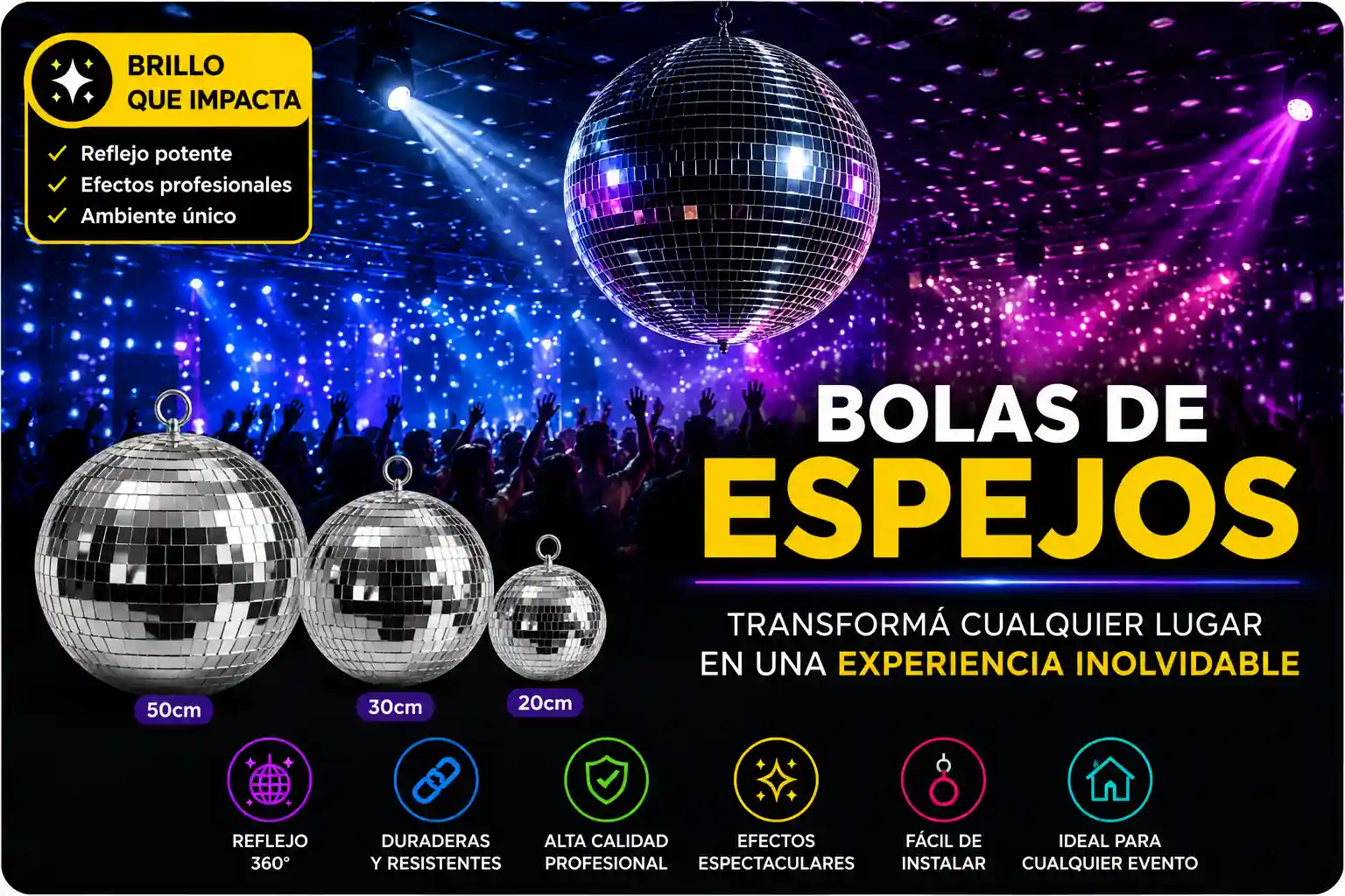 Bolas de Espejos