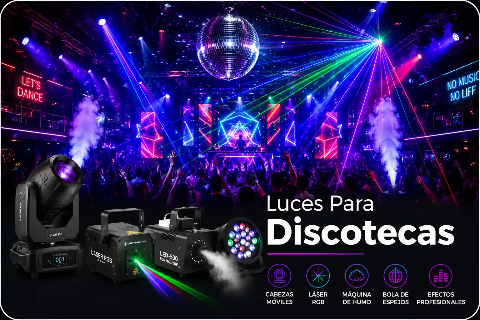 Luces para Discotecas
