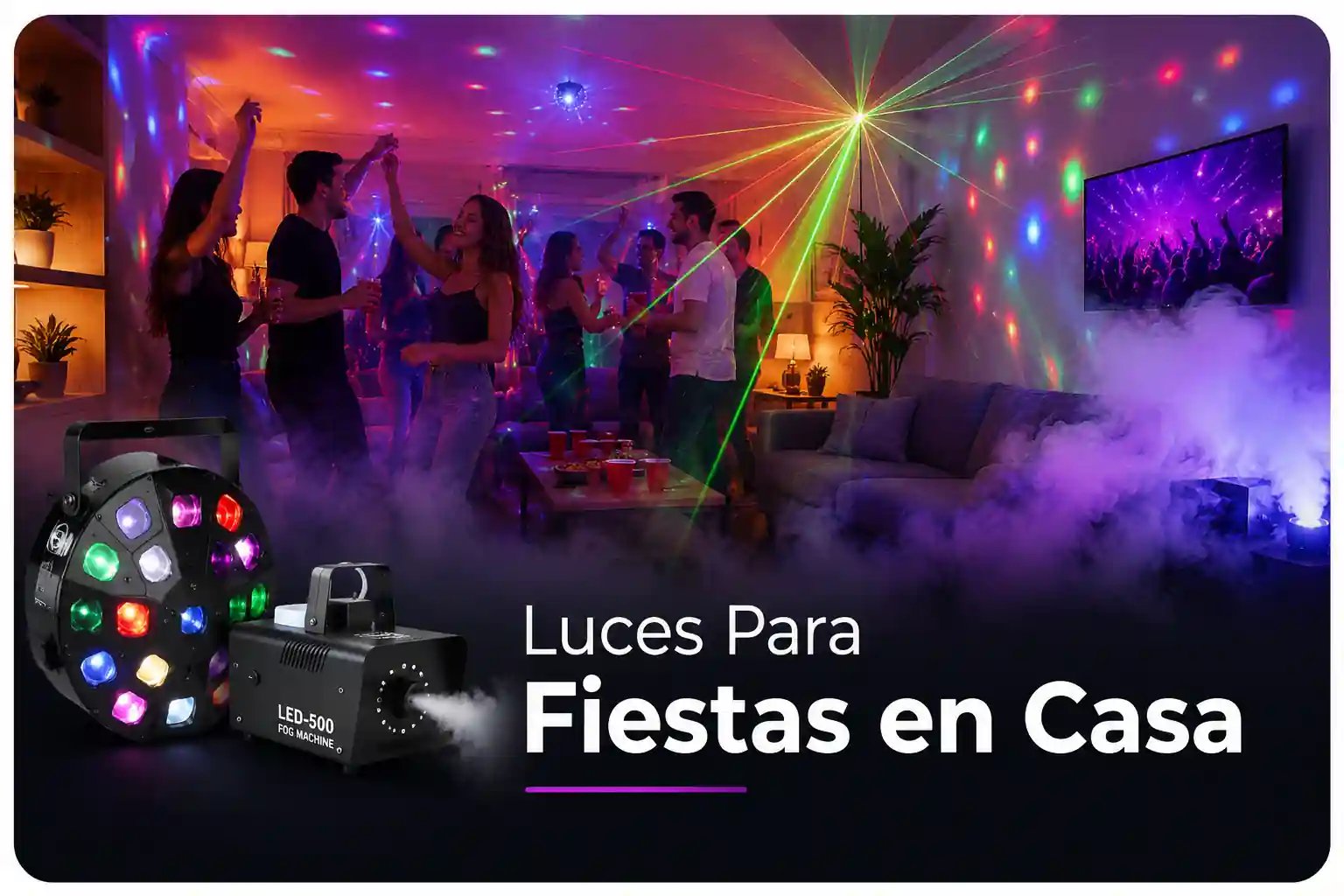 Luces para Fiestas en Casa