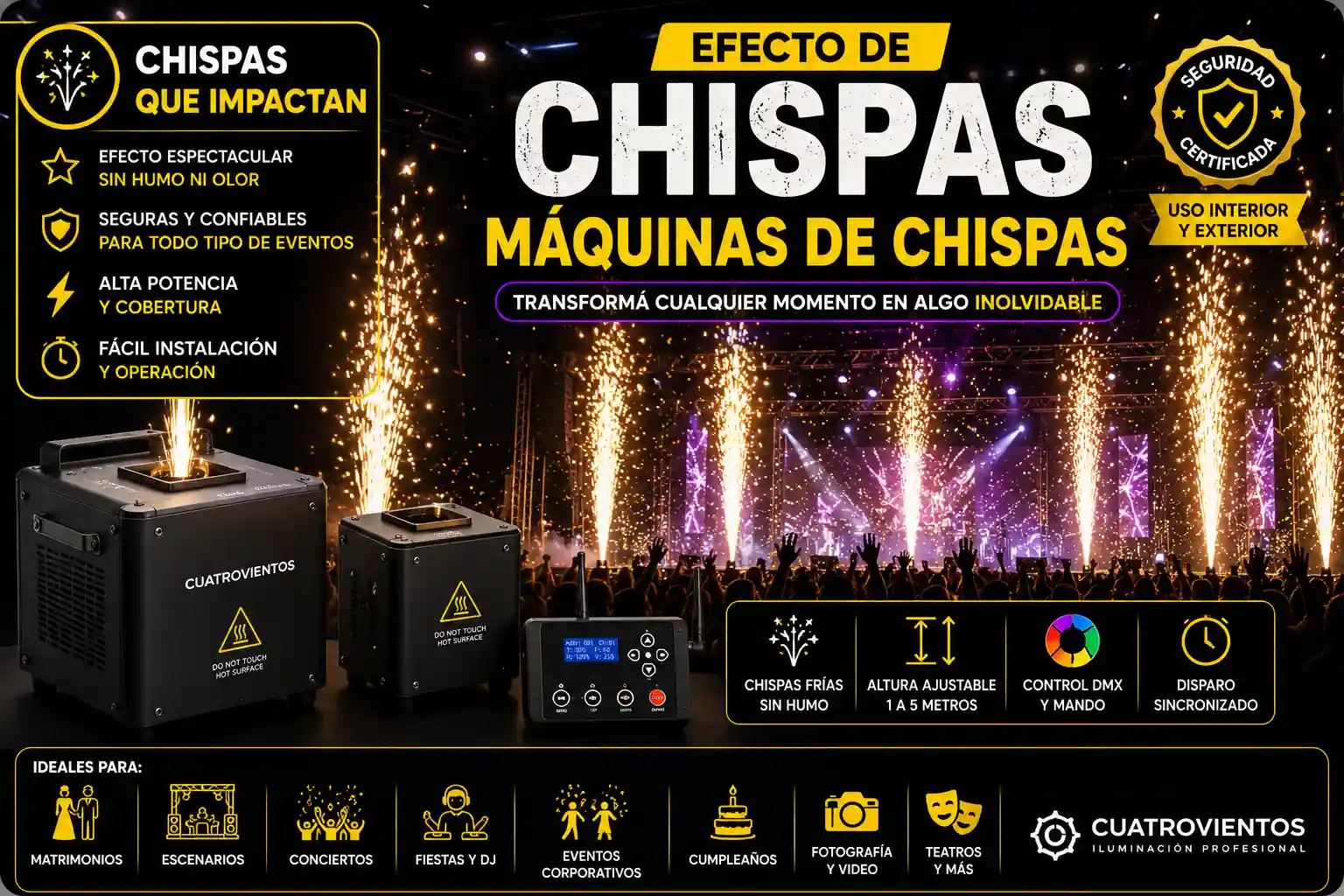 Chispas Frías CuatrovientosCYE