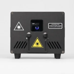 Mini Láser RGB 2W gráfico multicolor para fiestas, DJ, eventos y discotecas